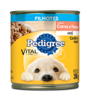 Pedigree Lata - Cães Filhotes - Patê Carne e Frango - 290 gr